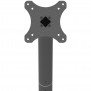 Fixed VESA Floor Stand - VESA Mount Front - Black