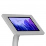 Fixed VESA Floor Stand - Samsung Galaxy Tab A7 10.4 - Light Grey [Tablet Front Isometric View]