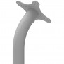 Fixed VESA Floor Stand - VESA Mount Detail - Light Grey