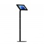 Fixed VESA Floor Stand - Microsoft Surface Pro 8- Black [Full Front Isometric View]
