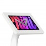 Fixed VESA Floor Stand - iPad Mini (6th Gen) - White [Tablet Front Isometric View]