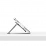 Foldable Kick Stand w. OPENVESA Enclosure - White [Side View]