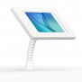 Flexible Desk/Wall Surface Mount - Samsung Galaxy Tab A 8.0 - White [Front Isometric View]