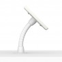 Flexible Desk/Wall Surface Mount - iPad Mini 1, 2 & 3  - White [Side View]