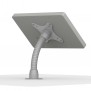 Flexible Desk/Wall Surface Mount - Samsung Galaxy Tab E 9.6 - Light Grey [Back Isometric View]