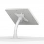 Flexible Desk/Wall Surface Mount - Samsung Galaxy Tab A7 10.4 - White [Back Isometric View]