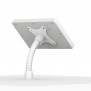 Flexible Desk/Wall Surface Mount - Samsung Galaxy Tab E 8.0 - White [Back Isometric View]