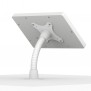 Flexible Desk/Wall Surface Mount - Samsung Galaxy Tab E 9.6 - White [Back Isometric View]