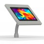 Flexible Desk/Wall Surface Mount - Samsung Galaxy Tab 4 10.1 - Light Grey [Front Isometric View]