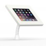 Flexible Desk/Wall Surface Mount - iPad 2, 3, 4 - White [Front Isometric View]
