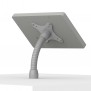 Flexible Desk/Wall Surface Mount - Samsung Galaxy Tab E 9.6 - Light Grey [Back Isometric View]
