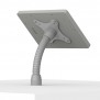 Flexible Desk/Wall Surface Mount - iPad Mini 1, 2 & 3  - Light Grey [Back Isometric View]