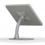 Portable Flexible Stand - Samsung Galaxy Tab 4 10.1 - Light Grey [Back Isometric View]