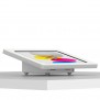 Fixed Tilted 15° Desk / Surface Mount - 10.9-inch iPad 10th Gen - White [Front Isometric View]