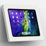 Fixed Tilted 15° Wall Mount - 11-inch iPad Pro 2nd & 3rd Gen - White [Front Isometric View]