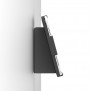 Fixed Tilt Open Samsung Galaxy Tab S10+ Plus 12.4" Wall Mount [Side Ortho View] - Black