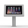 Fixed Desk/Wall Surface Mount - iPad 2, 3 & 4 - Light Grey [Front View]