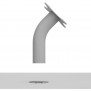 Fixed Desk/Wall Surface VESA Mount 2 - Light Grey