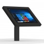 Fixed Desk/Wall Surface Mount - Microsoft Surface Pro (2017) & Surface Pro 4 - Black [Front Isometric View]