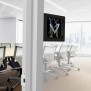 Removable Tilting Glass Mount - iPad Pro 11-inch (M4) - Black [Isometric View]