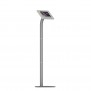 Fixed VESA Floor Stand - iPad Mini 4 - Light Grey [Full Front Isometric View]