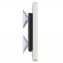 Removable Fixed Glass Mount - iPad Mini 1, 2 & 3 - Light Grey [Side View]
