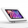 Adjustable Tilt Surface Mount - iPad Mini (6th Gen) - White [Front Isometric View]