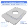 OpenVESA Cable Spacer - White [Assembled View]