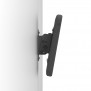 Angled Down | Tilting Lite Microsoft Surface Pro 7 / Pro 7+ Wall Mount [Side Ortho View] - Black