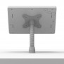 Flexible Enclosed Microsoft Surface Pro 12 Desk / Table Mount [Rear Ortho View] - Light Grey