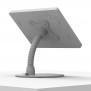 Flexible Enclosed Samsung Galaxy Tab A11+ 11" Desk / Table Stand [Rear Iso View] - Light Grey