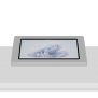 Fixed Tilted 15° Desk / Surface Mount - Microsoft Surface Pro 9- Light Grey [Front Tilted View]