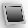 Fixed Tilt Enclosed Microsoft Surface Pro 12 Wall Mount [Front Iso View] - Light Grey