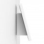 Fixed Tilt Enclosed Microsoft Surface Pro 12 Wall Mount [Side Ortho View] - White