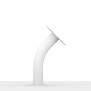 Fixed Desk / Table Surface Mounting Bracket [Side Ortho View] - White