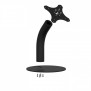Fixed Desk / Table Stand [Front Exploded Iso View] - Black