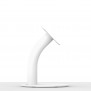 Fixed Desk / Table Stand [Side Ortho View] - White