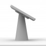 "Lite" Fixed Enclosed Samsung Galaxy Tab A11+ 11" Desk / Table Mount [Side Ortho View] - Light Grey