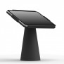 "Lite" Fixed Open iPad Pro 12.9" (Gen 3 | 4 | 5 | 6) Desk / Table Mount [Front Iso View] - Black