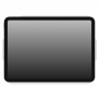 Generic VidaMount OPENVESA Tablet Enclosure -	White,	with tablet installed	[Front Ortho View]