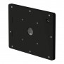 Fixed Tilted 15° Desk / Surface Mount - iPad Mini (6th Gen) - Black [Back Isometric View]