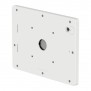 Fixed Desk/Wall Surface Mount - iPad Mini (6th Gen) - White [Back Isometric View]