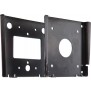 Fixed VESA Slim Wall Mount - Separate Pieces View