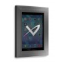 Front Iso View - Florentine Grey - iPad 2, 3, 4 Wall Frame / Mount / Enclosure
