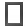 Front View - Florentine Grey - iPad Air 1 & 2 Wall Frame / Mount / Enclosure