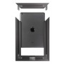 Assembly View - Florentine Grey - iPad 2, 3, 4 Wall Frame / Mount / Enclosure