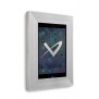 Front Iso View - Florentine Silver - iPad mini 1, 2, & 3 Wall Frame / Mount / Enclosure