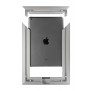 Assembly View - Florentine Silver - iPad Air 1 & 2 Wall Frame / Mount / Enclosure