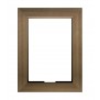 Front View - Florentine Bronze - iPad Air 1 & 2 Wall Frame / Mount / Enclosure