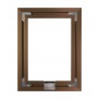 Rear View - Florentine Bronze - iPad 2, 3, 4 Wall Frame / Mount / Enclosure